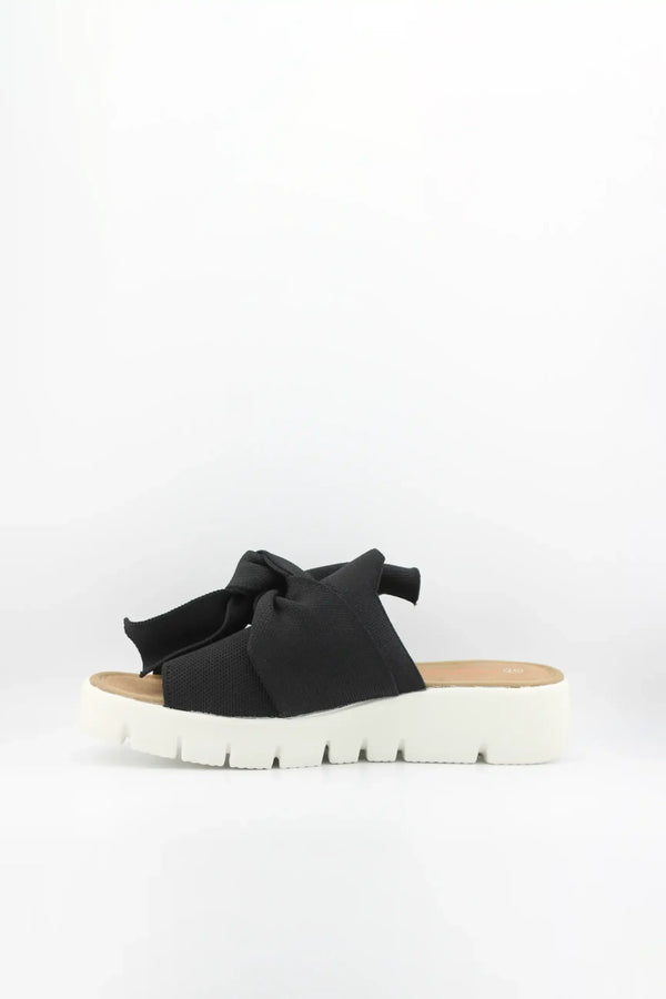 Bernie Mev Bow Detail Platform Slide